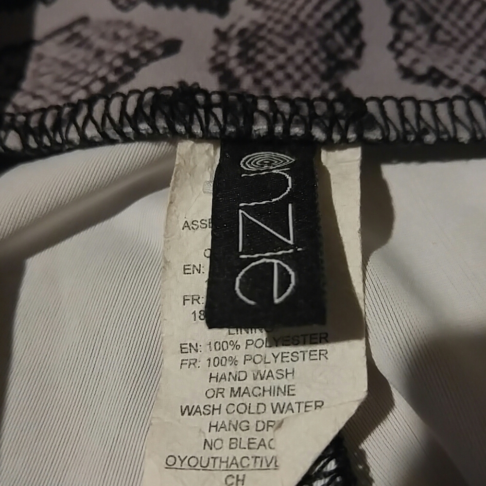 ONZIE HIGH BASIC MIDI LEGGING - GRAY COBRA size small/medium - Picture 3 of 7